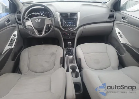2015 Hyundai Accent Gls z USA, uszkodzony, nr VIN KMHCT4AE2FU810958